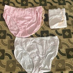 Hanes Women’s Cotton Brief Underwear – 6 Pack – Size 7 (Large)